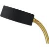 imageGLOBE Electric 52889 West 15quot LED Integrated Desk Lamp Matte Brass 200 Lumens Dimmer Rotary SwitchMatte Black  Gooseneck