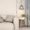 imageGLOBE Electric 60614 1Light Pendant Light Glossy Black Faux Ceramic Socket Designer Black Cloth Hanging Cord E26 Base Socket Kitchen Island Caf Decorative Ceiling Hanging Light FixtureDark Bronze