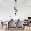 imageGLOBE Electric 60614 1Light Pendant Light Glossy Black Faux Ceramic Socket Designer Black Cloth Hanging Cord E26 Base Socket Kitchen Island Caf Decorative Ceiling Hanging Light FixtureOilRubbed Bronze