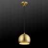 imageGLOBE Electric 60617 Maya 1Light Pendant Light Matte Brass Black Woven Fabric Hanging Cord Bulb Not Included