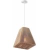 imageGLOBE Electric 61090 Rio 1Light Pendant Light Light Twine Shade White Socket White Cloth Hanging CordGrant