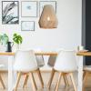 imageGLOBE Electric 61090 Rio 1Light Pendant Light Light Twine Shade White Socket White Cloth Hanging CordGrant