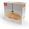 imageGLOBE Electric 61090 Rio 1Light Pendant Light Light Twine Shade White Socket White Cloth Hanging CordMillie
