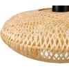 imageGLOBE Electric 61090 Rio 1Light Pendant Light Light Twine Shade White Socket White Cloth Hanging CordMillie