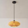 imageGLOBE Electric 61090 Rio 1Light Pendant Light Light Twine Shade White Socket White Cloth Hanging CordMillie