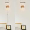 imageGLOBE Electric 65000052 Novogratz x 1Light Wall Sconce Matte Brass Finish Rattan Shade OnOff Pull Chain Switch Wall Lighting Kitchen Sconces Wall Lights for Living Room Home DcorAyla