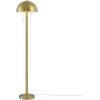 imageGLOBE Electric 65786 Haydel 60quot 2Light Floor Lamp Matte Brass Double OnOff Pull Chain Bulb Not Included