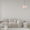 imageGLOBE Electric 65842 1Light Pendant Lighting Matte Brass Frosted Ribbed Glass Shade