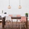 imageGLOBE Electric 65842 1Light Pendant Lighting Matte Brass Frosted Ribbed Glass Shade