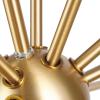 imageGLOBE Electric Novogratz x 65781 Celeste 4Light Chandelier Matte Brass Bulb Not IncludedCeleste