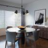 imageGLOBE Electric Novogratz x 65781 Celeste 4Light Chandelier Matte Brass Bulb Not IncludedLogan
