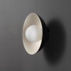 imageGLOBE Novogratz x Electric 66000085 Novogratz x 2Light Matte Brass Flush Mount Ceiling Light with OffWhite Pleated Fabric ShadeBlack  Bronze Trim