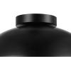 imageGLOBE Novogratz x Electric 66000085 Novogratz x 2Light Matte Brass Flush Mount Ceiling Light with OffWhite Pleated Fabric ShadeBlack  Bronze Trim