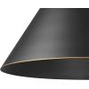 imageGLOBE Novogratz x Electric 66000085 Novogratz x 2Light Matte Brass Flush Mount Ceiling Light with OffWhite Pleated Fabric ShadeMatte Black  Bronze Trim