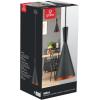 imageGLOBE Novogratz x Electric 67000104 Novogratz x 14W LED Integrated Glossy Black Pendant Lighting with White Interior Shade and Black CordMatte Black  Gold