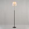 imageGLOBE Novogratz x SoHo 62quot Floor Lamp Matte Brass White Linen Shade67775Ren
