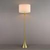imageGlobe 61000150 60quot Floor Lamp Antique Brass Finish Beige Fabric Shade MidCentury Modern Standing Lamp E26 Base Sustainable Design for Living Rooms and BedroomsAntique Brass  Maclaine