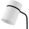 imageGlobe 61000150 60quot Floor Lamp Antique Brass Finish Beige Fabric Shade MidCentury Modern Standing Lamp E26 Base Sustainable Design for Living Rooms and BedroomsMatte Black  White Fabric Shade