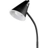 imageGlobe Electric 12708 59quot 1Light LED Floor Lamp Black Matte Finish Plastic Mesh Shade LED Bulb Included Floor Lamp for Living Room Floor Lamp for Bedroom Home Office AccessoriesBlack