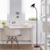 imageGlobe Electric 12708 59quot 1Light LED Floor Lamp Black Matte Finish Plastic Mesh Shade LED Bulb Included Floor Lamp for Living Room Floor Lamp for Bedroom Home Office AccessoriesBlack