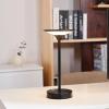 imageGlobe Electric 60000031 12quot 15W LED Integrated Outdoor Cordless Table Lamp Matte Black Frosted Diffuser USBC Charging Cable OnOff Touch Switch 3Step Dimmer Switch 120 LM 2700 Kelvin 80 CRIBlack