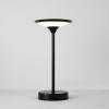 imageGlobe Electric 60000031 12quot 15W LED Integrated Outdoor Cordless Table Lamp Matte Black Frosted Diffuser USBC Charging Cable OnOff Touch Switch 3Step Dimmer Switch 120 LM 2700 Kelvin 80 CRIBlack