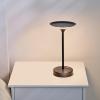 imageGlobe Electric 60000031 12quot 15W LED Integrated Outdoor Cordless Table Lamp Matte Black Frosted Diffuser USBC Charging Cable OnOff Touch Switch 3Step Dimmer Switch 120 LM 2700 Kelvin 80 CRIBlack