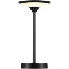 imageGlobe Electric 60000031 12quot 15W LED Integrated Outdoor Cordless Table Lamp Matte Black Frosted Diffuser USBC Charging Cable OnOff Touch Switch 3Step Dimmer Switch 120 LM 2700 Kelvin 80 CRIBlack