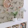 imageNovogratz x Tempaper Greige Birds Removable Peel and Stick Wallpaper 205 in X 165 ft Made in the USA