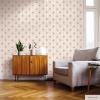 imageTempaper x Novogratz Textured Powder Blue Flower Power Removable Peel and Stick Wallpaper 205 in X 165 ft Made in The USABlush