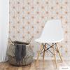 imageTempaper x Novogratz Textured Powder Blue Flower Power Removable Peel and Stick Wallpaper 205 in X 165 ft Made in The USABlush