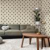 imageTempaper x Novogratz Textured Powder Blue Flower Power Removable Peel and Stick Wallpaper 205 in X 165 ft Made in The USATuxedo