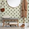 imageTempaper x Novogratz Textured Powder Blue Flower Power Removable Peel and Stick Wallpaper 205 in X 165 ft Made in The USATuxedo