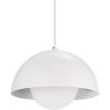 imageGLOBE Electric 65826 Hazel 1Light Pendant Lighting Matte Brass Bulb Not IncludedAmelia White