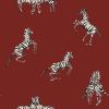 imageNovogratz x Tempaper Love Red Zebras in Love Removable Peel and Stick Wallpaper 205 in X 165 ft Made in the USALove Red