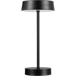 imageGlobe Electric 60000031 12quot 15W LED Integrated Outdoor Cordless Table Lamp Matte Black Frosted Diffuser USBC Charging Cable OnOff Touch Switch 3Step Dimmer Switch 120 LM 2700 Kelvin 80 CRIMatte Black