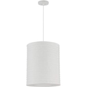 imageGlobe Electric 60764 Novogratz x Globe Pendant White Lantern Bulb Not Included