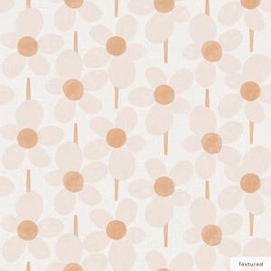 imageTempaper x Novogratz Textured Powder Blue Flower Power Removable Peel and Stick Wallpaper 205 in X 165 ft Made in The USABlush