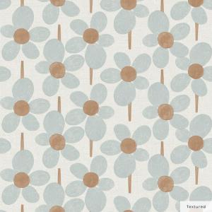 imageTempaper x Novogratz Textured Powder Blue Flower Power Removable Peel and Stick Wallpaper 205 in X 165 ft Made in The USAPowder