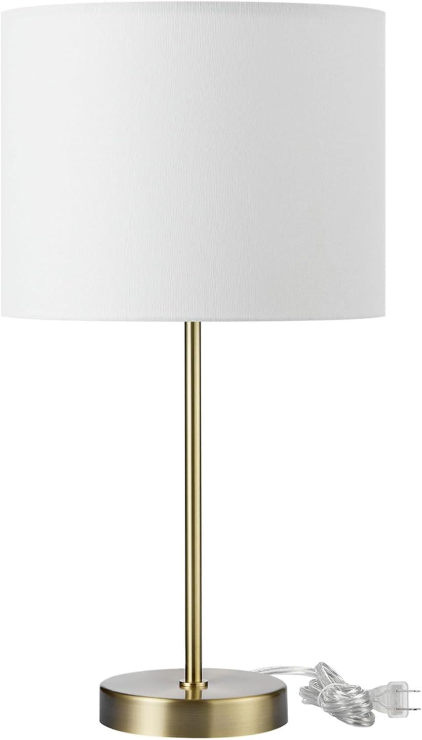 imageGLOBE Electric 67347 22quot 2Light Table Lamp Metallic Dark Gray Table Lamp for Living Room Dual Pull Chains Lamps for Bedrooms Nightstand Room Dcor Home Improvement Home Office AccessoriesMatte Gold