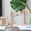 imageGLOBE Electric 67339 16 Inch Pink Desk Lamp with Gold Arm inLine OnOff Switch Reading Light Ideal for Bedroom Dorm and OfficeMatte Pink  Carter