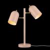 imageGLOBE Electric 67339 16 Inch Pink Desk Lamp with Gold Arm inLine OnOff Switch Reading Light Ideal for Bedroom Dorm and OfficeMatte Pink  Carter