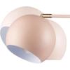 imageGLOBE Electric 67339 16 Inch Pink Desk Lamp with Gold Arm inLine OnOff Switch Reading Light Ideal for Bedroom Dorm and OfficeMatte Pink  Hannah
