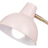 imageGLOBE Electric 67339 16 Inch Pink Desk Lamp with Gold Arm inLine OnOff Switch Reading Light Ideal for Bedroom Dorm and OfficeMatte Rose  Robin