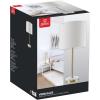 imageGLOBE Electric 67347 22quot 2Light Table Lamp Metallic Dark Gray Table Lamp for Living Room Dual Pull Chains Lamps for Bedrooms Nightstand Room Dcor Home Improvement Home Office AccessoriesSoft Gold