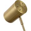 imageGLOBE Electric Novogratz x Tacoma 18quot Desk Lamp Matte Brass Adjustable Height Balance Arm Brass Rotary Switch on Shade52887Brass 20 inch