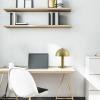 imageGLOBE Novogratz x Electric 65856 Olivia 12quot Table Lamp Matte Brass