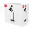 imageGlobe Electric 52999 Derek 18quot 2Light Desk Lamp Matte Black OnOff Rotary Switch on Each ShadeMatte Brass Accents