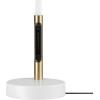 imageGlobe Electric 52999 Derek 18quot 2Light Desk Lamp Matte Black OnOff Rotary Switch on Each ShadeMatte White  Albert