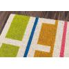 imageNovogratz by Momeni Aloha Collection Hello Doormat White 16quot x 26quot WhiteMulti Color